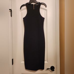 Black racerback dress